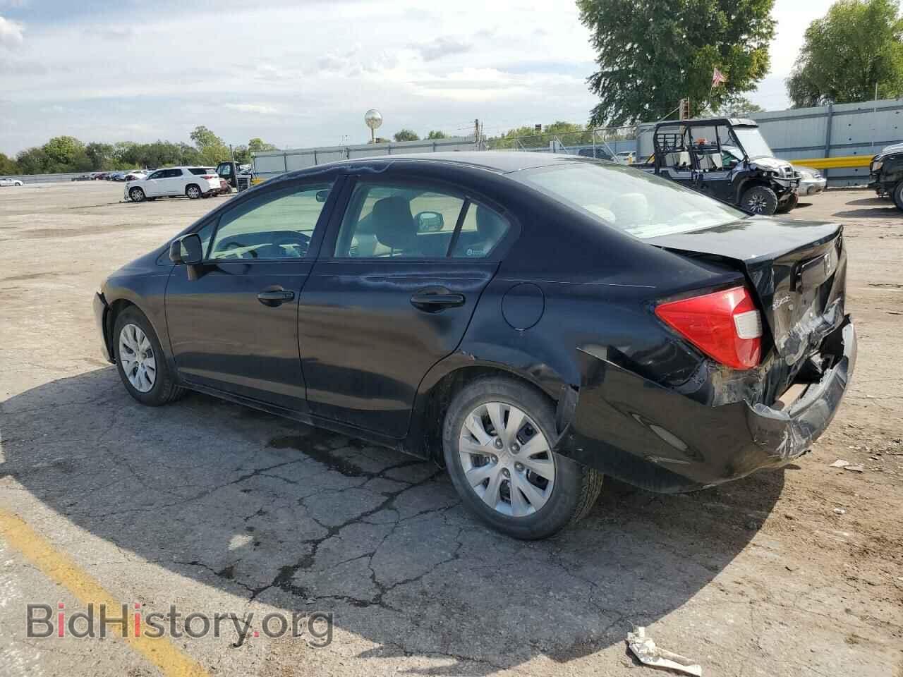 2012 HONDA CIVIC - VIN: 2HGFB2F57CH559579 - Photo 2