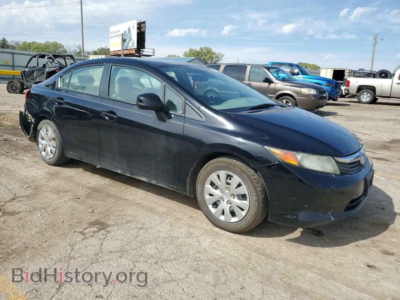 2012 HONDA CIVIC - VIN: 2HGFB2F57CH559579 - Photo 4