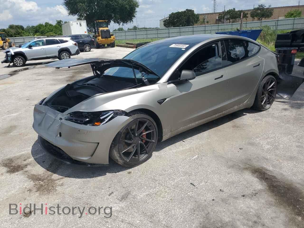 Photo 5YJ3E1ET4RF859257 - TESLA MODEL 3 2024
