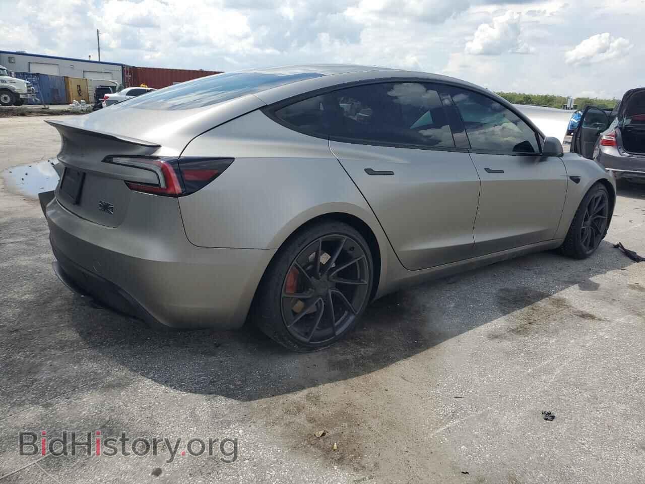 2024 TESLA MODEL 3 - VIN: 5YJ3E1ET4RF859257 - Фото 3