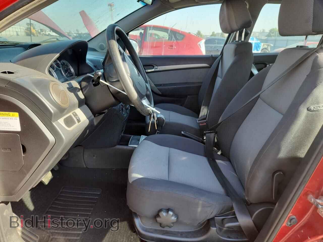 2009 CHEVROLET AVEO - VIN: KL1TD66E29B304575 - Фото 7