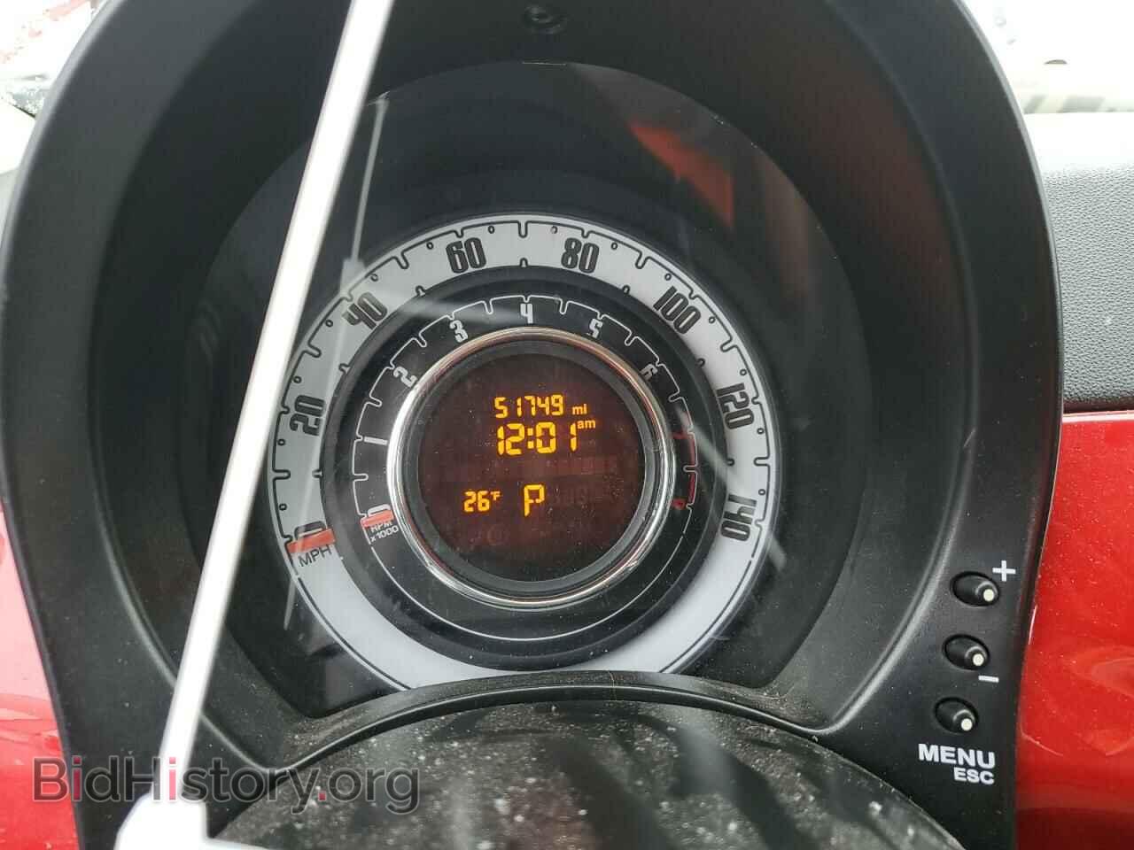 2012 FIAT 500 - VIN: 3C3CFFDR9CT365778 - Фото 9