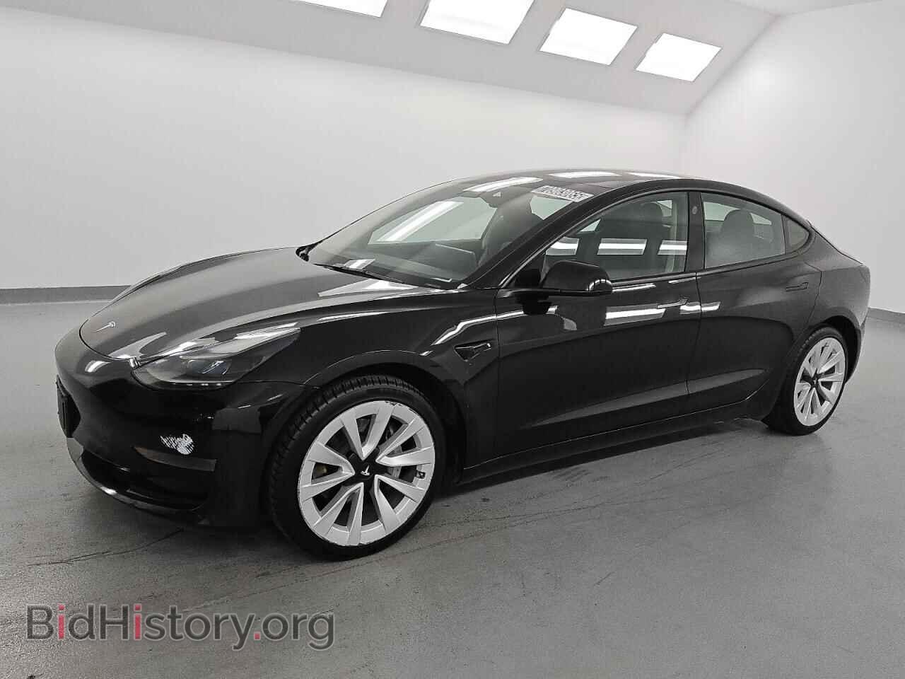 Photo 5YJ3E1EA2NF287615 - TESLA MODEL 3 2022