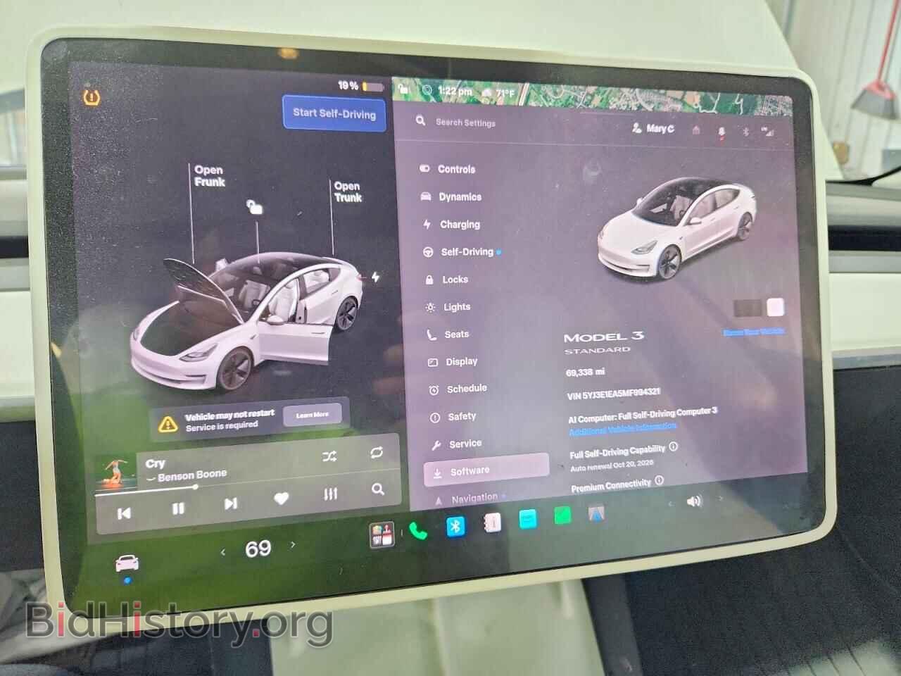 2021 TESLA MODEL 3 - VIN: 5YJ3E1EA5MF994321 - Photo 9