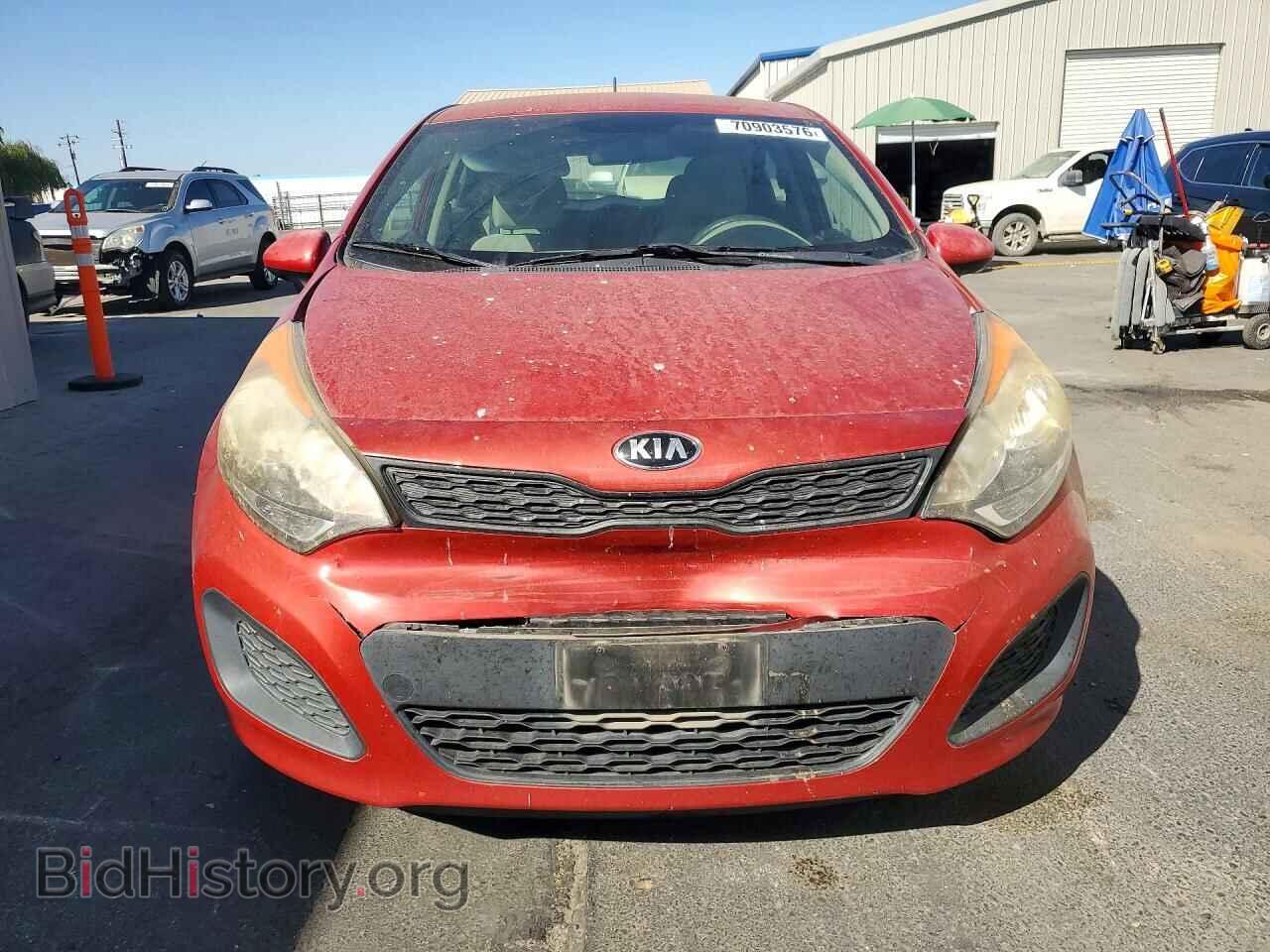 2013 KIA RIO - VIN: KNADM5A3XD6307025 - Фото 5