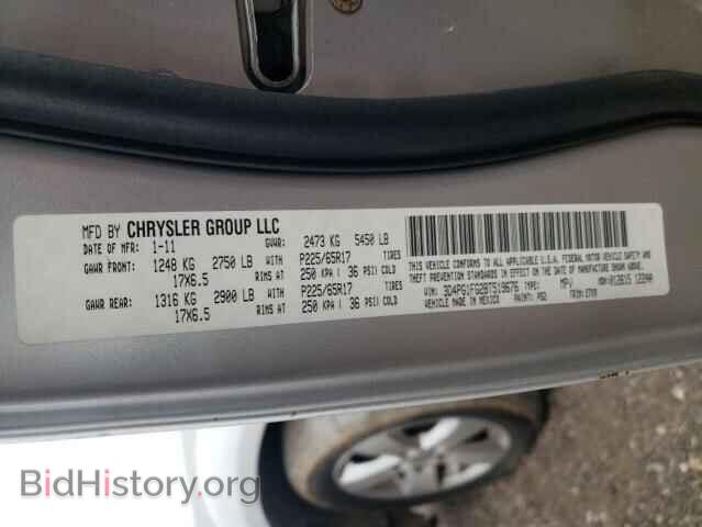 2011 DODGE JOURNEY - VIN: 3D4PG1FG2BT519676 - Фото 10
