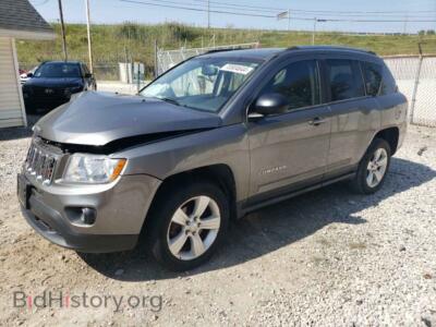 2012 Jeep COMPASS Latitude, gray — VIN 1C4NJDEB7CD587931, Copart