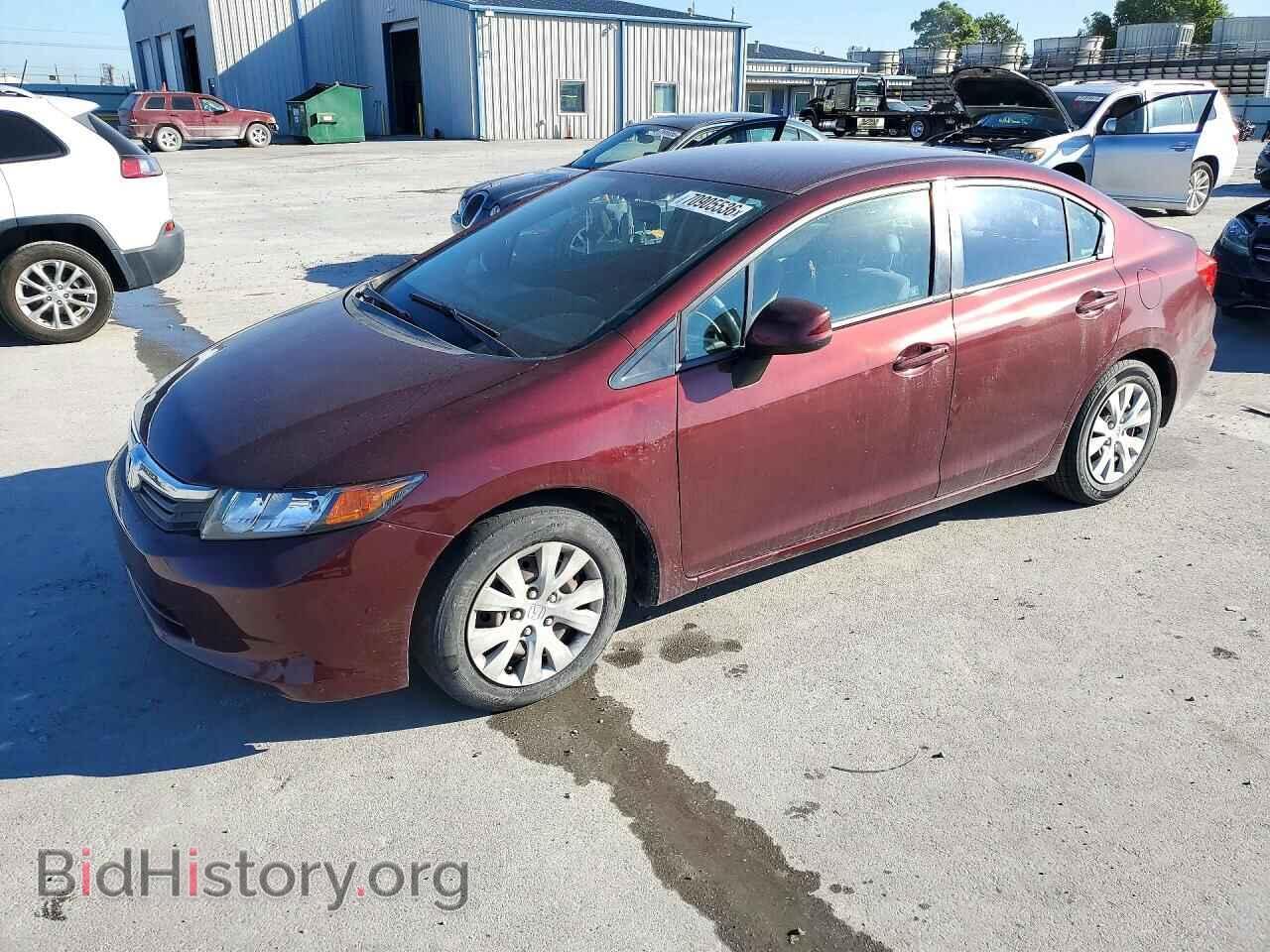 Фотография 2HGFB2F56CH532695 - HONDA CIVIC 2012