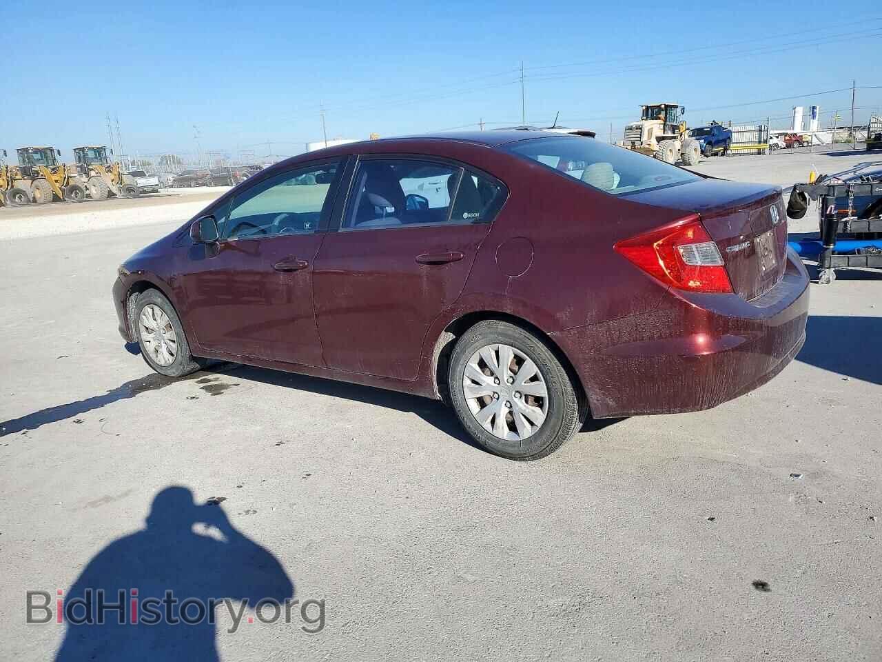 2012 HONDA CIVIC - VIN: 2HGFB2F56CH532695 - Photo 2