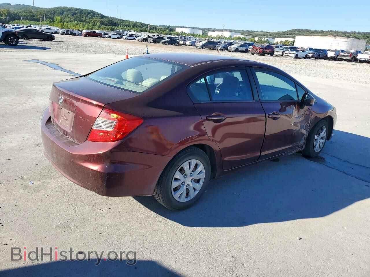 2012 HONDA CIVIC - VIN: 2HGFB2F56CH532695 - Photo 3