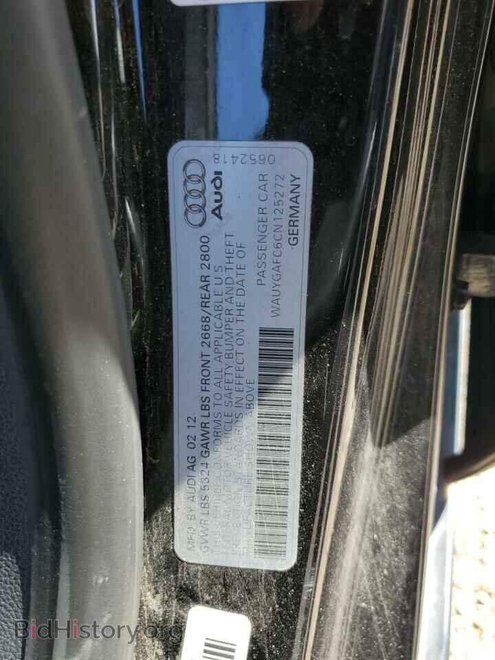 2012 AUDI A7 - VIN: WAUYGAFC6CN125272 - Фото 12