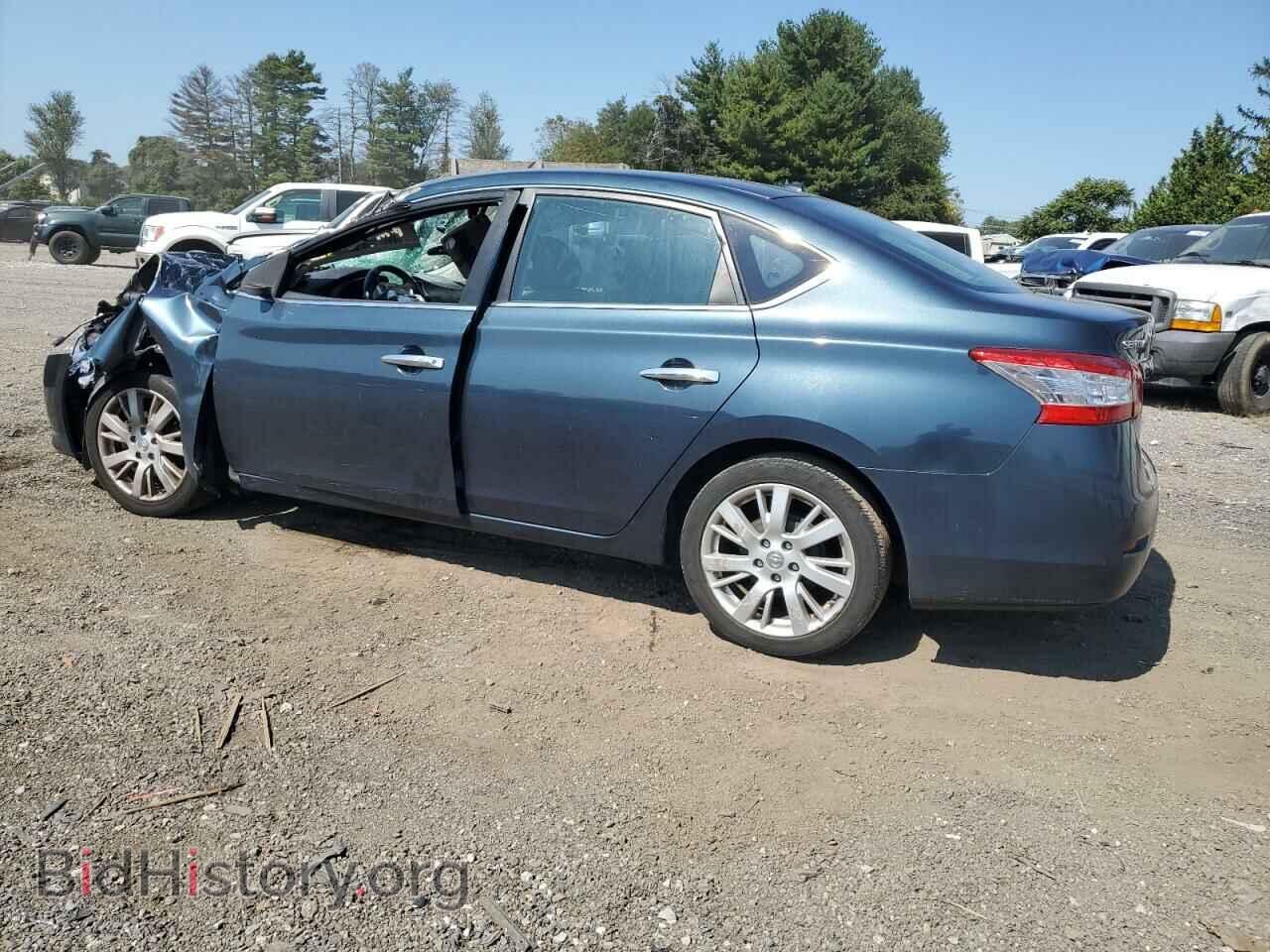 2013 NISSAN SENTRA - VIN: 3N1AB7AP1DL609614 - Фото 2