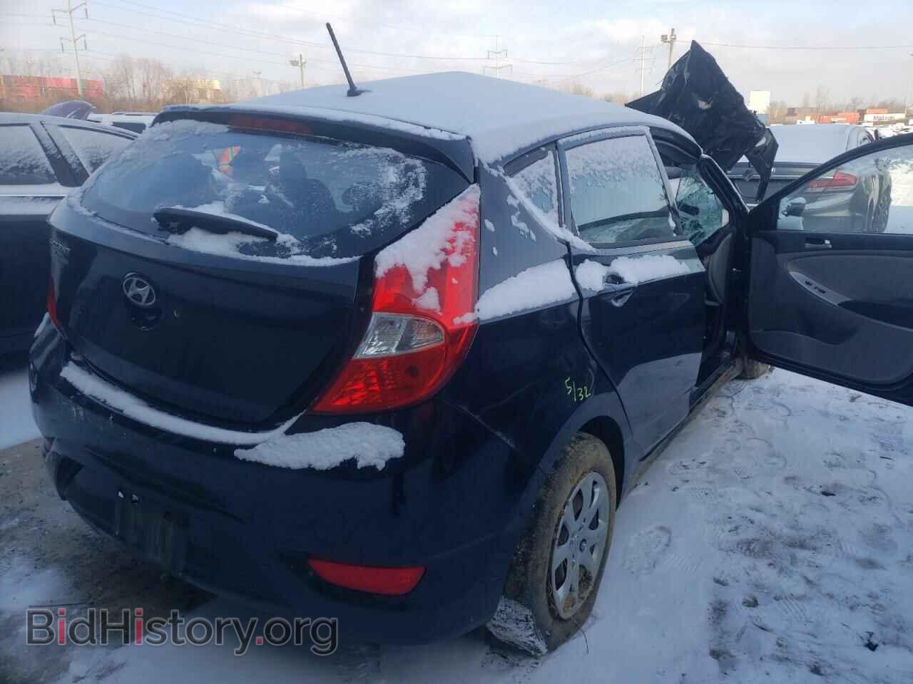 2014 HYUNDAI ACCENT - VIN: KMHCT5AEXEU166534 - Фото 4