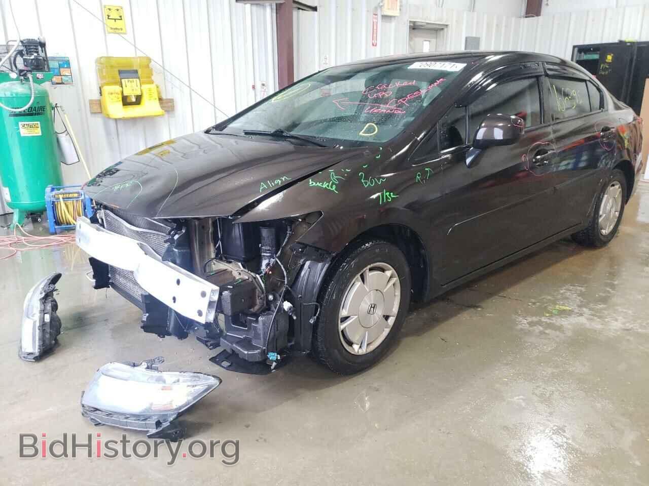 2013 HONDA CIVIC - VIN: 2HGFB2F60DH533514 - Фото 2