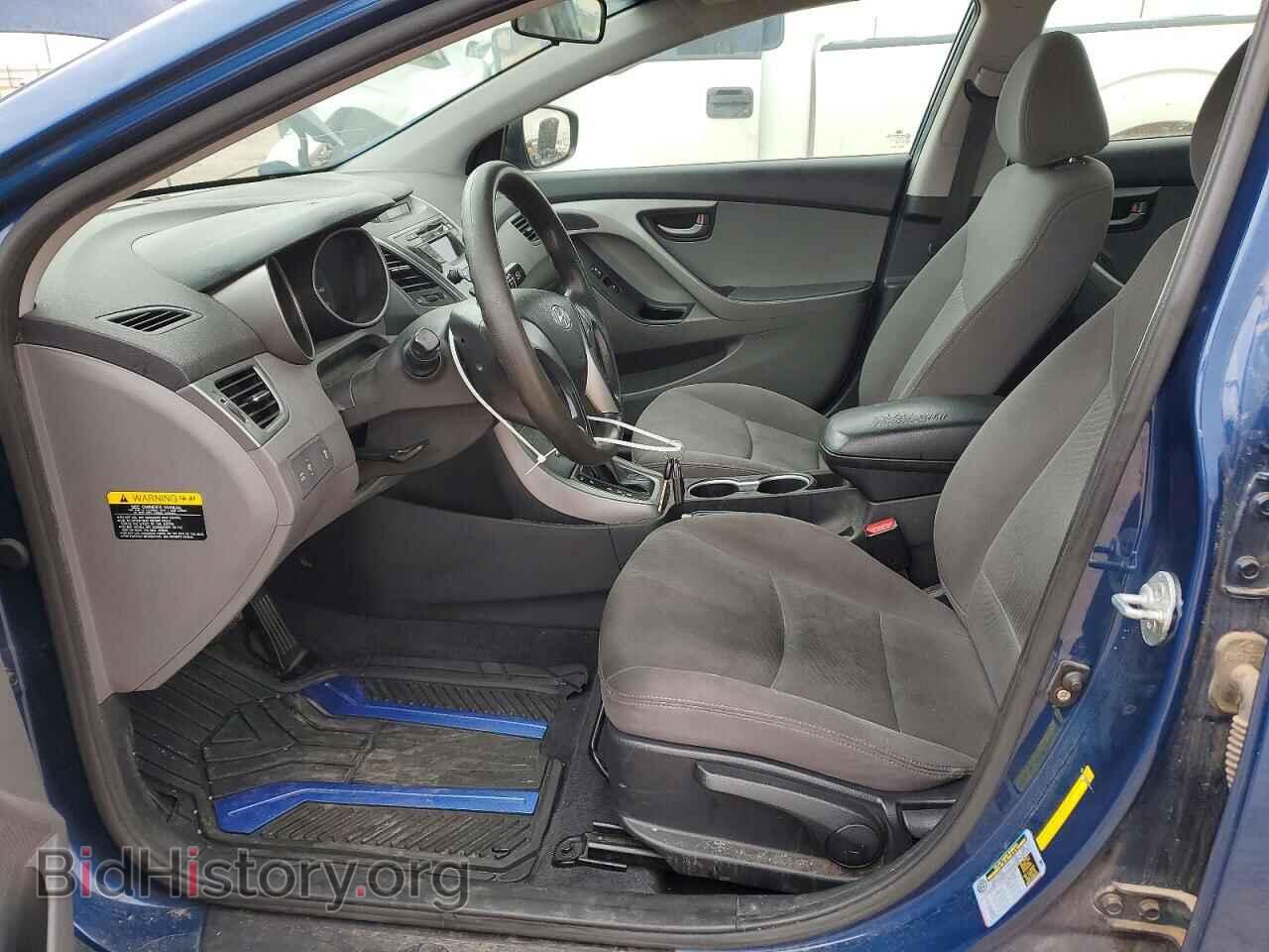 2014 HYUNDAI ELANTRA - VIN: KMHDH4AE2EU062782 - Фото 7