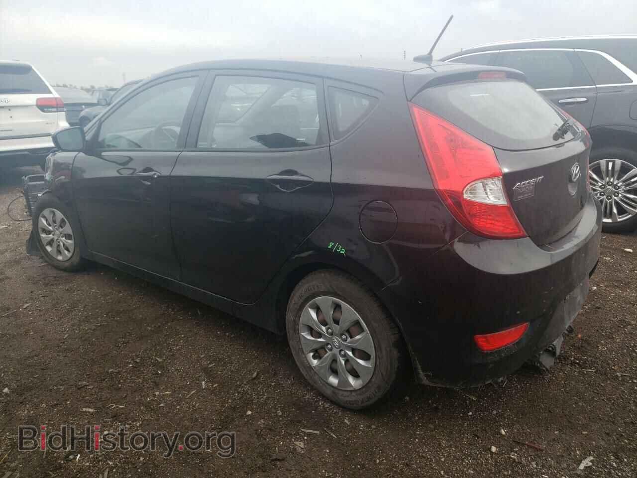 2017 HYUNDAI ACCENT - VIN: KMHCT5AE2HU362455 - Фото 2