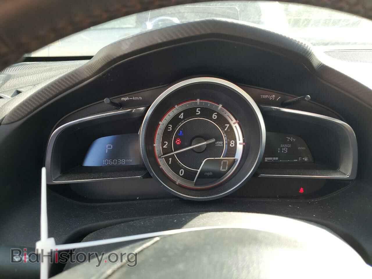 2014 MAZDA 3 - VIN: JM1BM1L31E1193804 - Фото 9