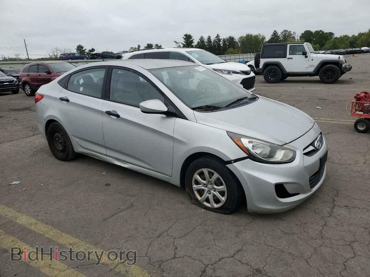2012 HYUNDAI ACCENT - VIN: KMHCT4AEXCU041833 - Фото 4