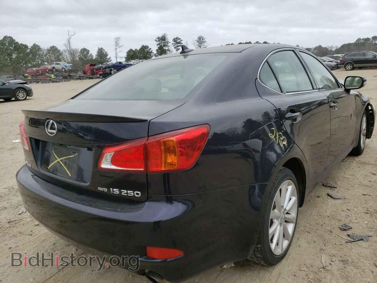 2009 LEXUS IS - VIN: JTHCK262595030914 - Фото 4