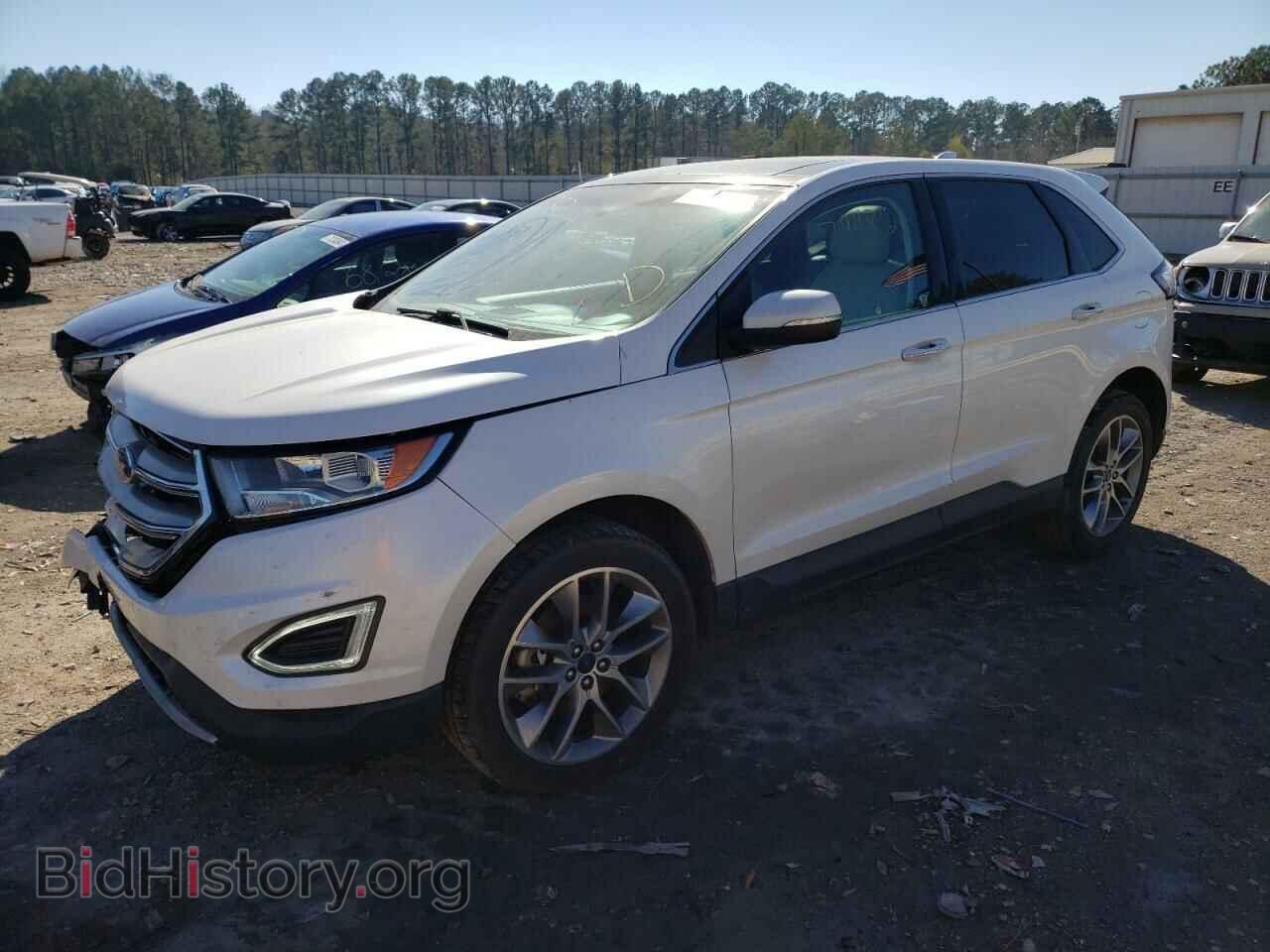 2015 FORD EDGE - VIN: 2FMPK3K89FBC41068 - Фото 2