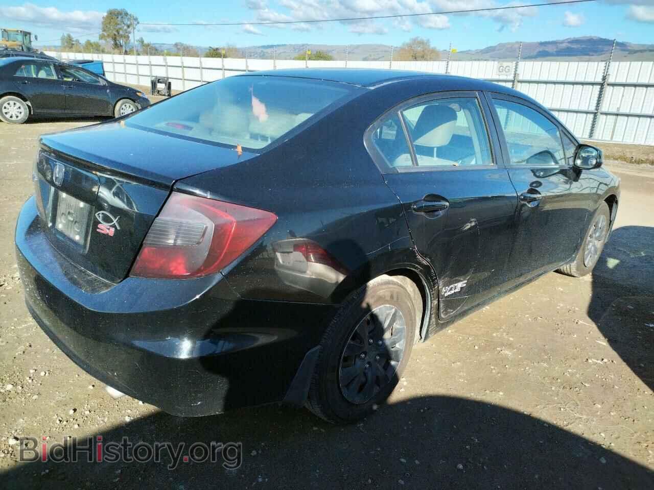 2012 HONDA CIVIC - VIN: 2HGFB2F59CH323905 - Фото 3