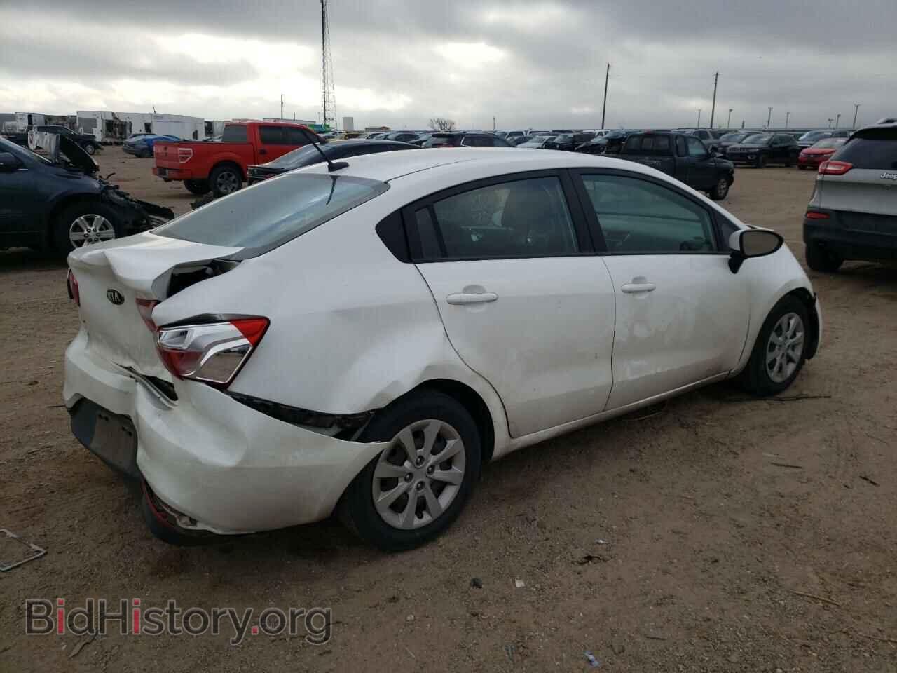 2016 KIA RIO - VIN: KNADM4A34G6612034 - Фото 3