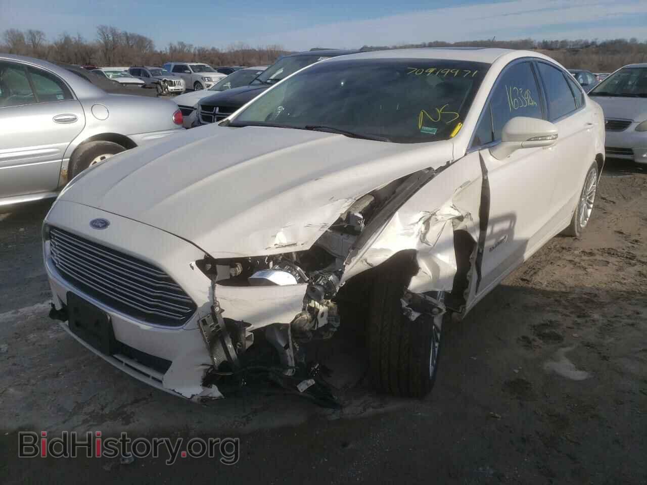 2014 FORD FUSION - VIN: 3FA6P0LU4ER355674 - Фото 2