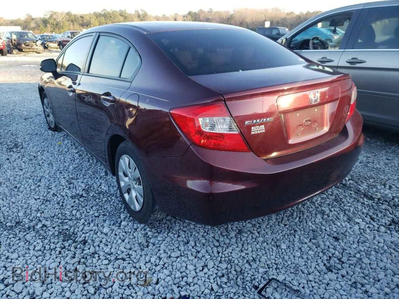 2012 HONDA CIVIC - VIN: 19XFB2F57CE022608 - Фото 3