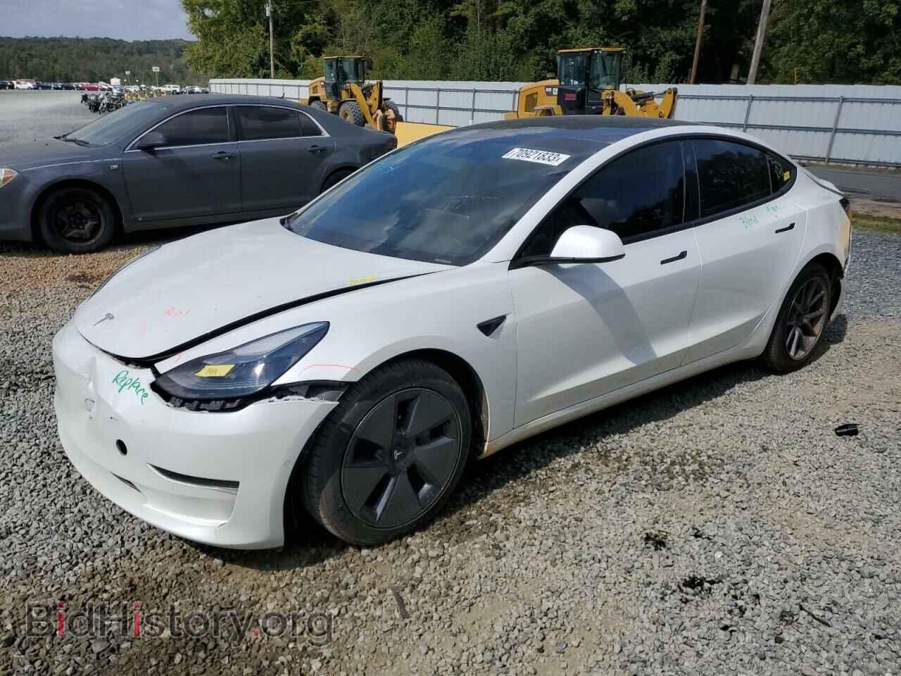 Фотография 5YJ3E1EA8MF015794 - TESLA MODEL 3 2021