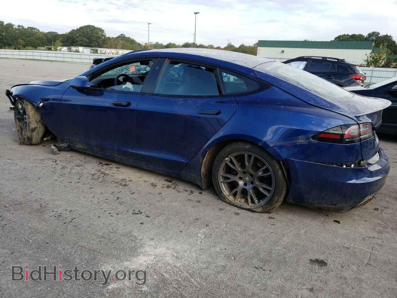 2022 TESLA MODEL S - VIN: 5YJSA1E6XNF479397 - Фото 2