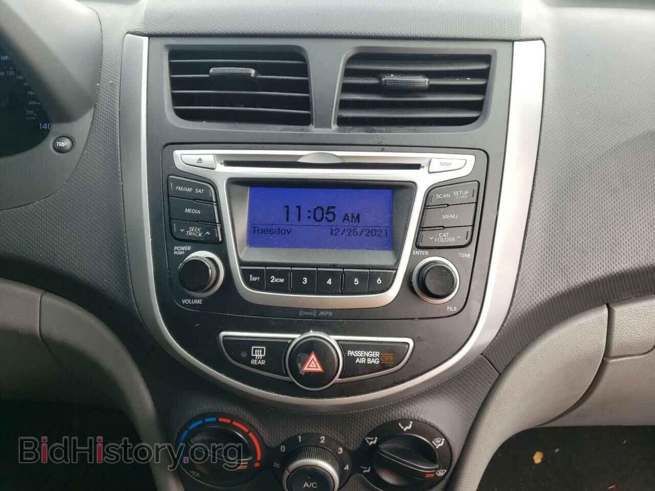 2014 HYUNDAI ACCENT - VIN: KMHCT4AEXEU698442 - Фото 9