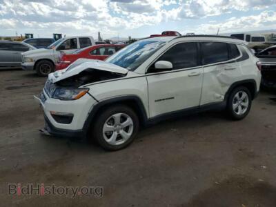 2020 Jeep COMPASS LATITUDE, white — VIN 3C4NJCBB2LT133966, Copart