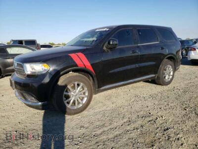 2016 Dodge DURANGO Durango SX, black — VIN 1C4RDJAG0GC302166, Copart