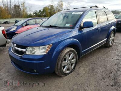 2010 Dodge JOURNEY Journey SX, синий — VIN 3D4PH5FV1AT191765, Copart