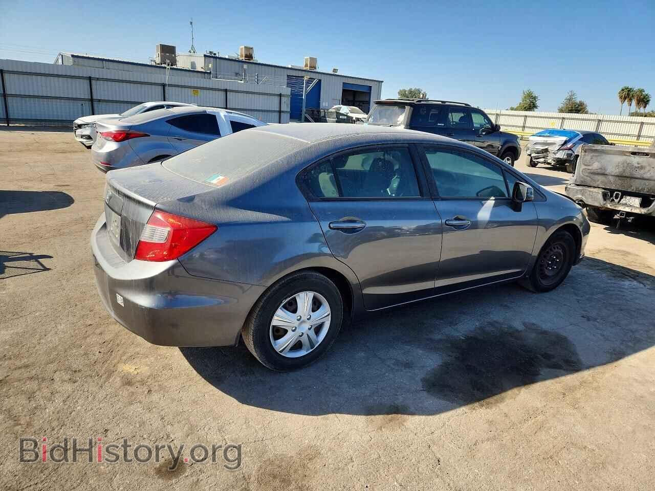 2012 HONDA CIVIC - VIN: 19XFB2F51CE355614 - Фото 3