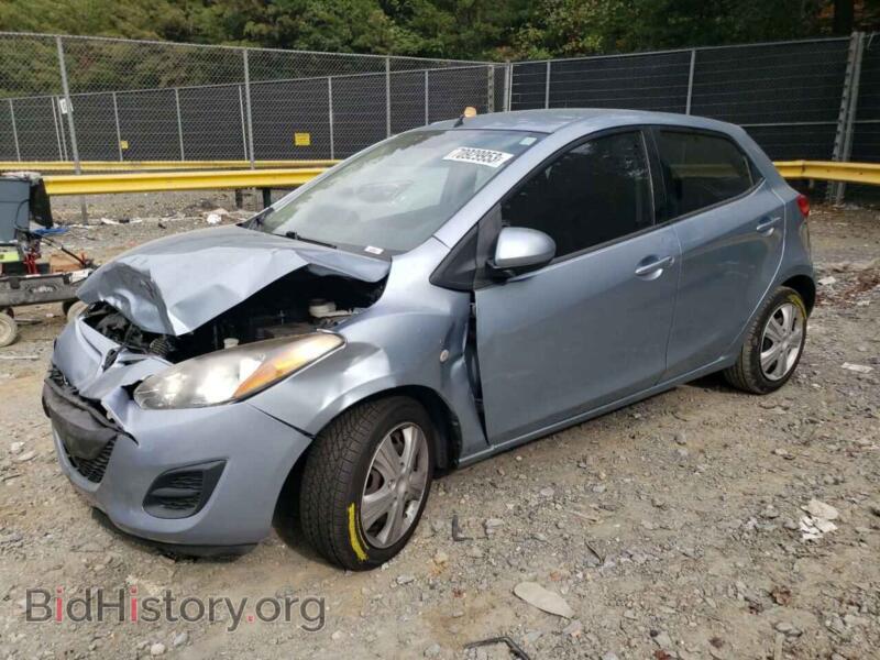 2013 Mazda 2 MAZDA2 (VIN JM1DE1KZ4D0165205) — photo 1 of 12, Copart, damage: front end