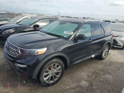 2022 Ford EXPLORER Limited, черный — VIN 1FMSK7FH6NGA59332, Copart