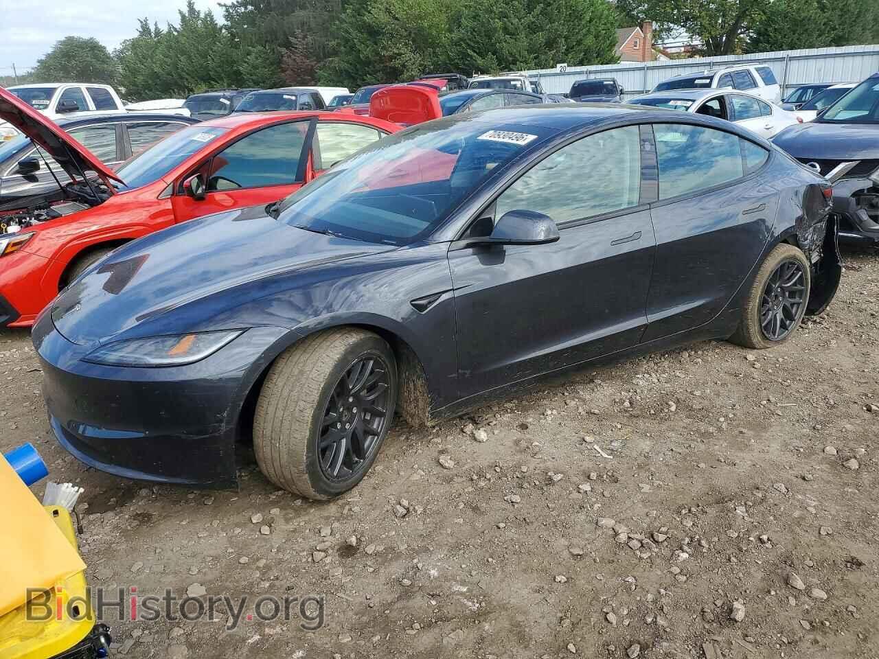 Фотография 5YJ3E1EBXRF788444 - TESLA MODEL 3 2024