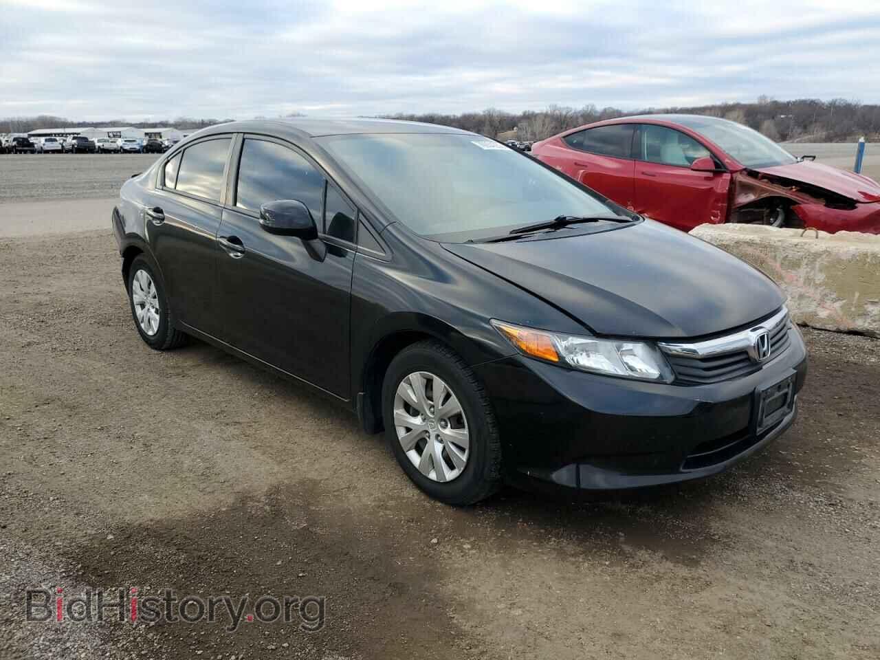 2012 HONDA CIVIC - VIN: 2HGFB2F55CH604180 - Фото 4