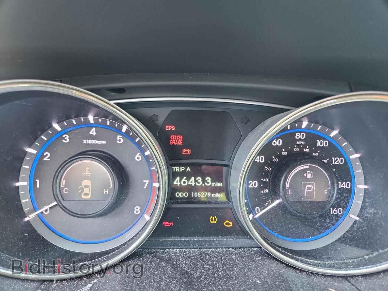 2013 HYUNDAI SONATA - VIN: 5NPEC4AC8DH624277 - Фото 9