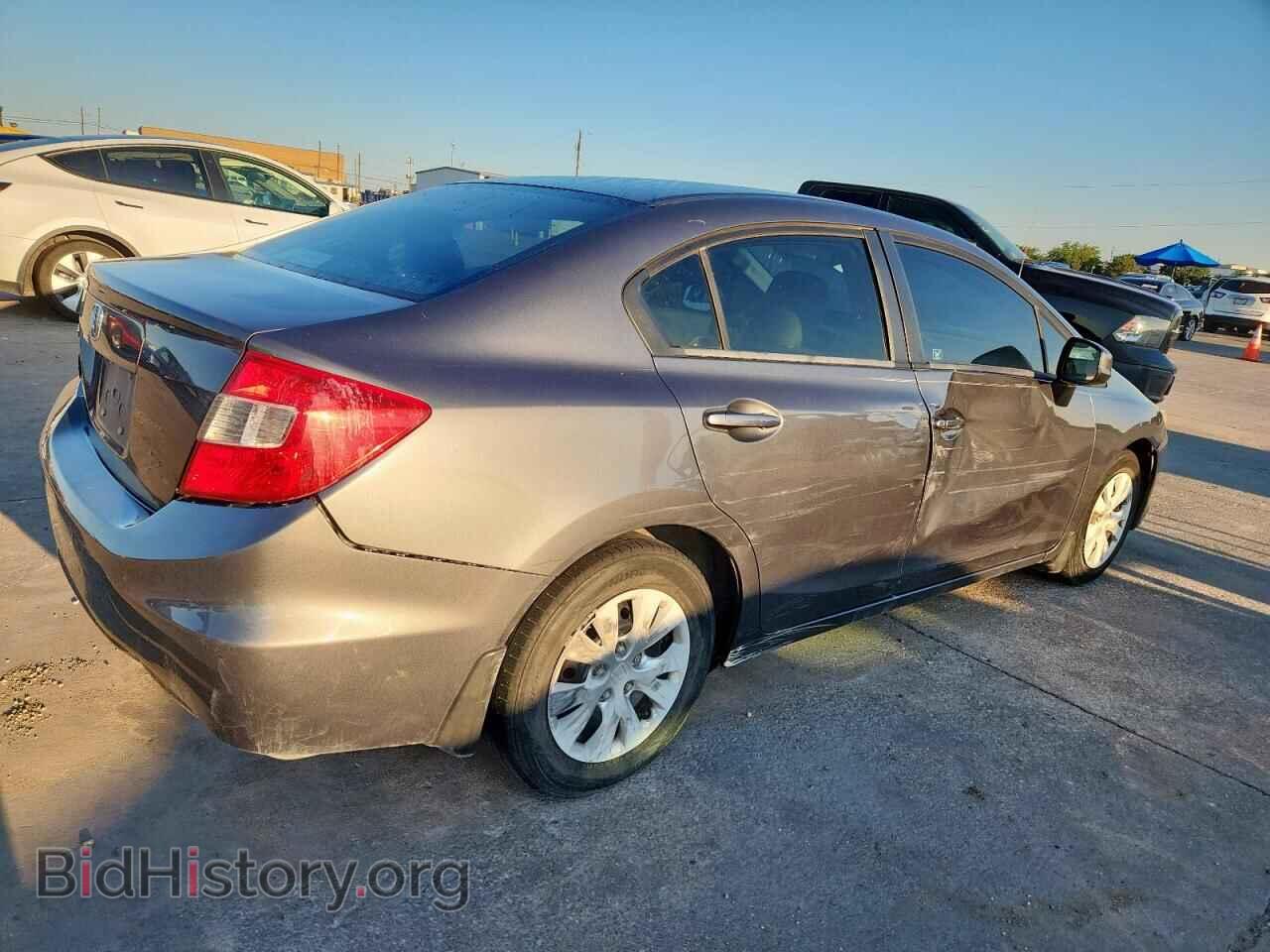 2012 HONDA CIVIC - VIN: 19XFB2F5XCE105465 - Фото 3