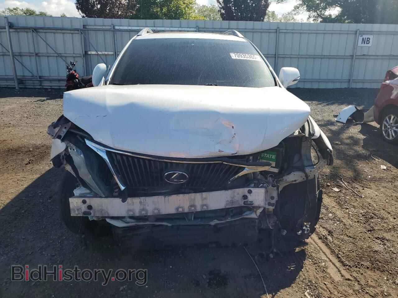 2012 LEXUS RX350 - VIN: 2T2BK1BA5CC145815 - Фото 5