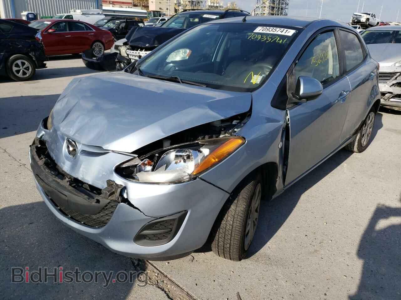 2013 MAZDA 2 - VIN: JM1DE1KY4D0165423 - Photo 2