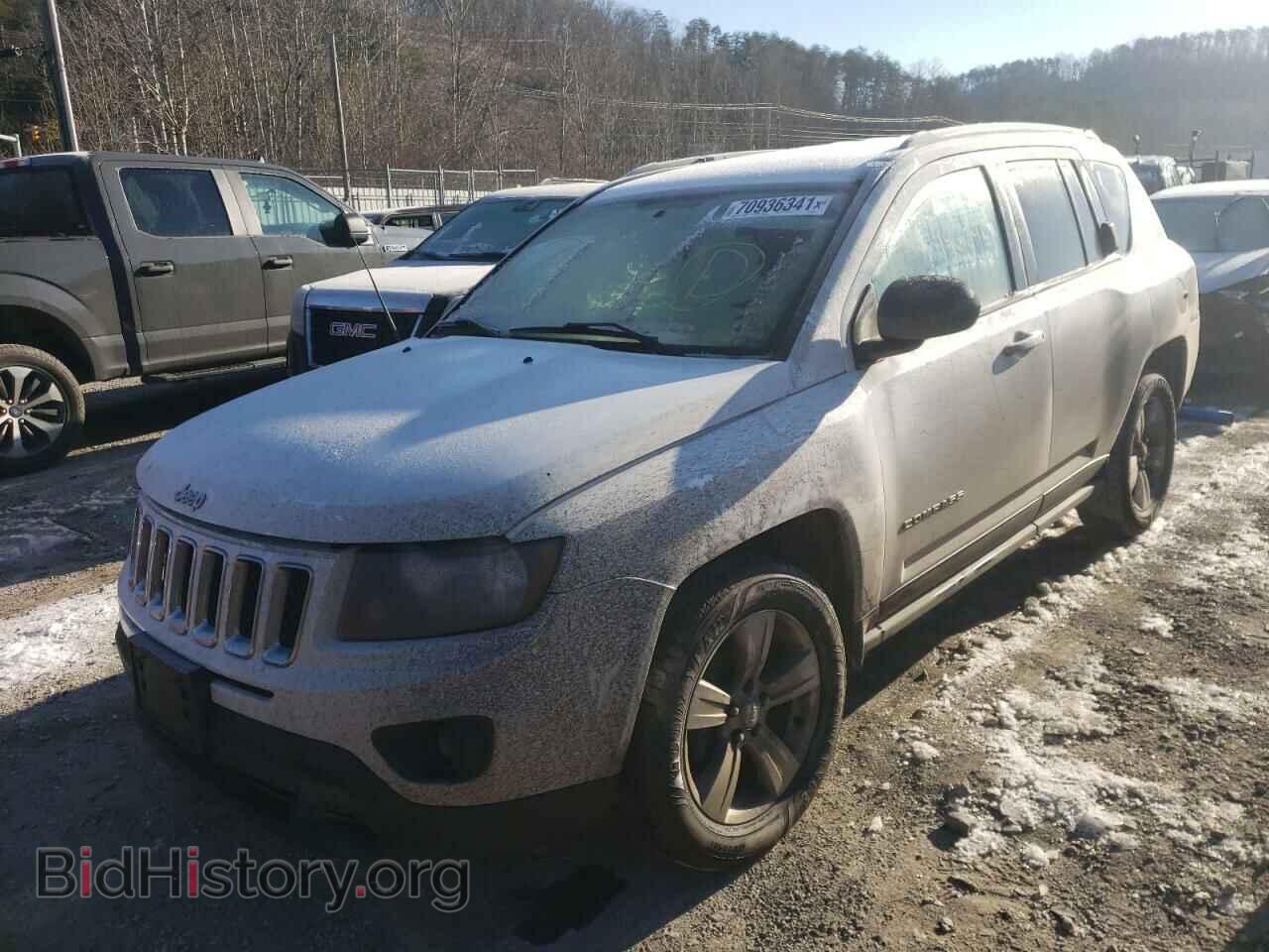 2014 JEEP COMPASS - VIN: 1C4NJDBB0ED828784 - Фото 2