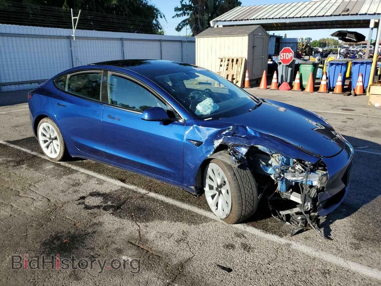 2022 TESLA MODEL 3 - VIN: 5YJ3E1EB1NF188017 - Photo 4