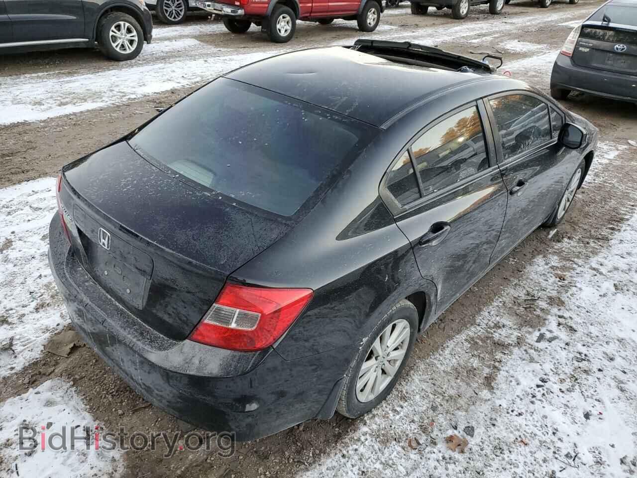 2012 HONDA CIVIC - VIN: 19XFB2F86CE087721 - Фото 3