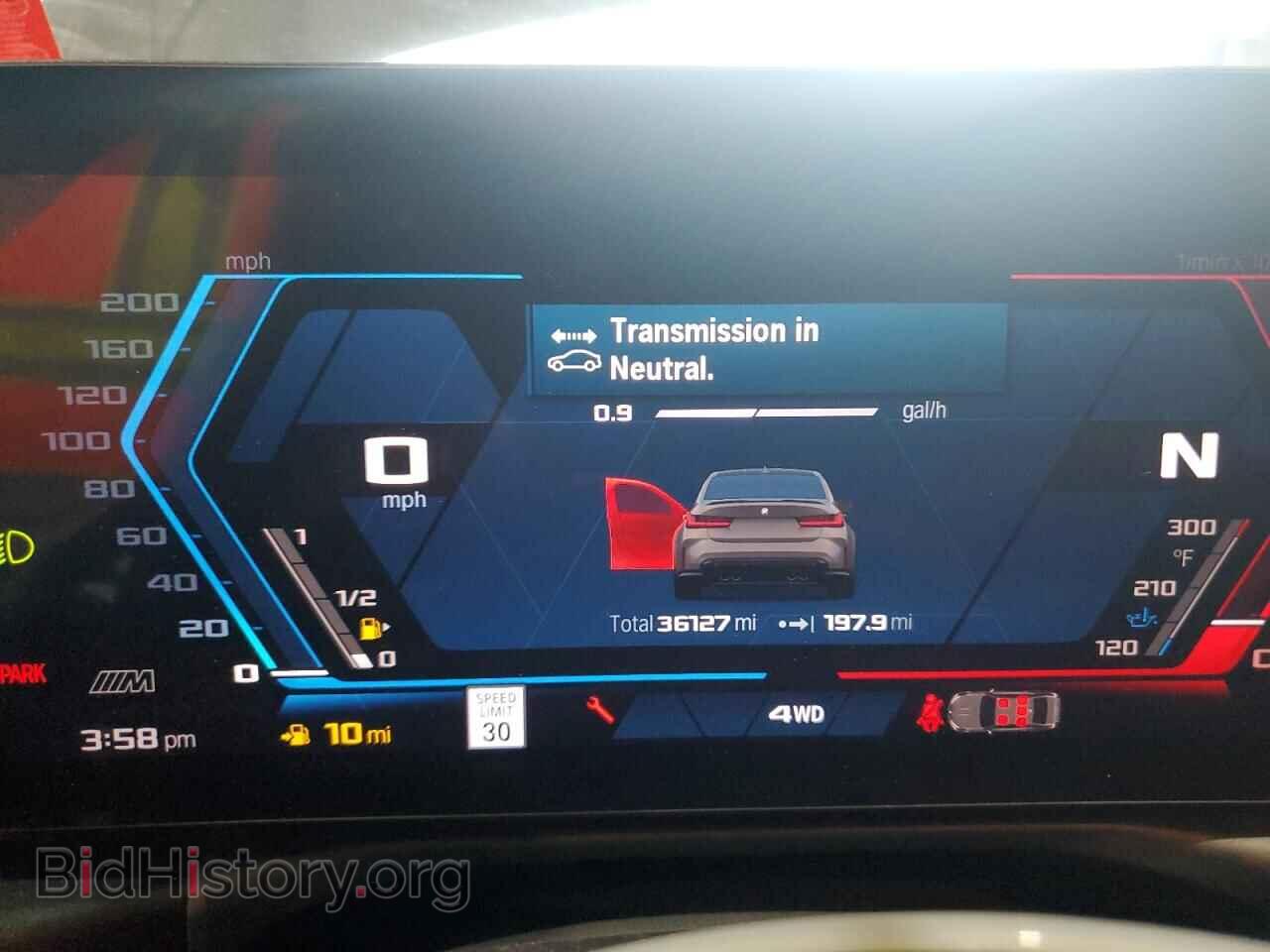 2023 BMW M3 - VIN: WBS43AY06PFP51199 - Фото 9