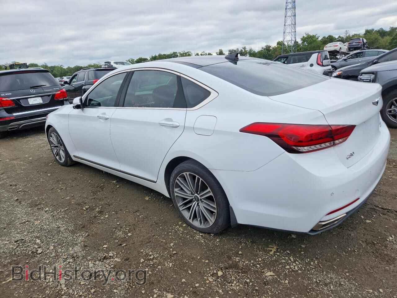 2018 GENESIS G80 - VIN: KMHGN4JEXJU263104 - Фото 2