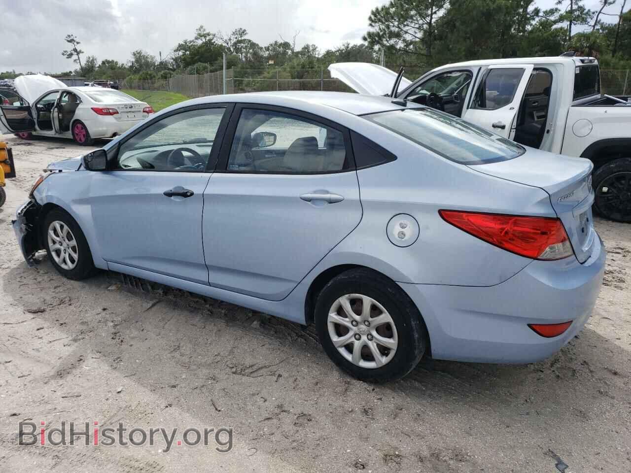 2014 HYUNDAI ACCENT - VIN: KMHCT4AE3EU739512 - Фото 2