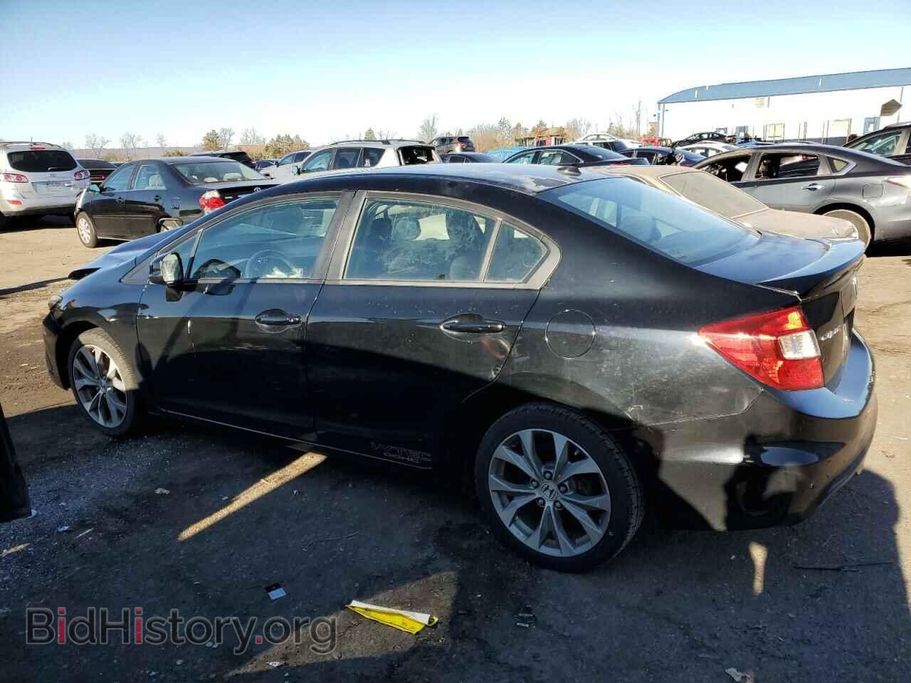 2012 HONDA CIVIC - VIN: 2HGFB6E53CH706151 - Фото 2
